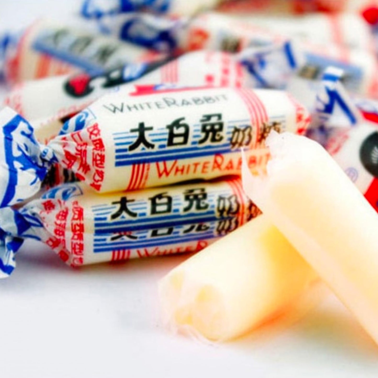 White Rabbit Milk Chinese Creamy Sweets Candy 108g (Pack of 3)